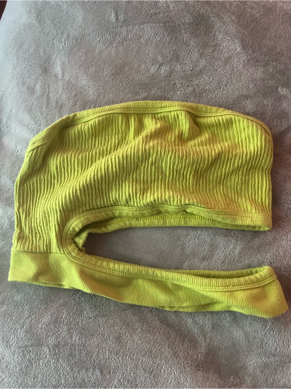 Women’s Cropped Tube Top with CutOut